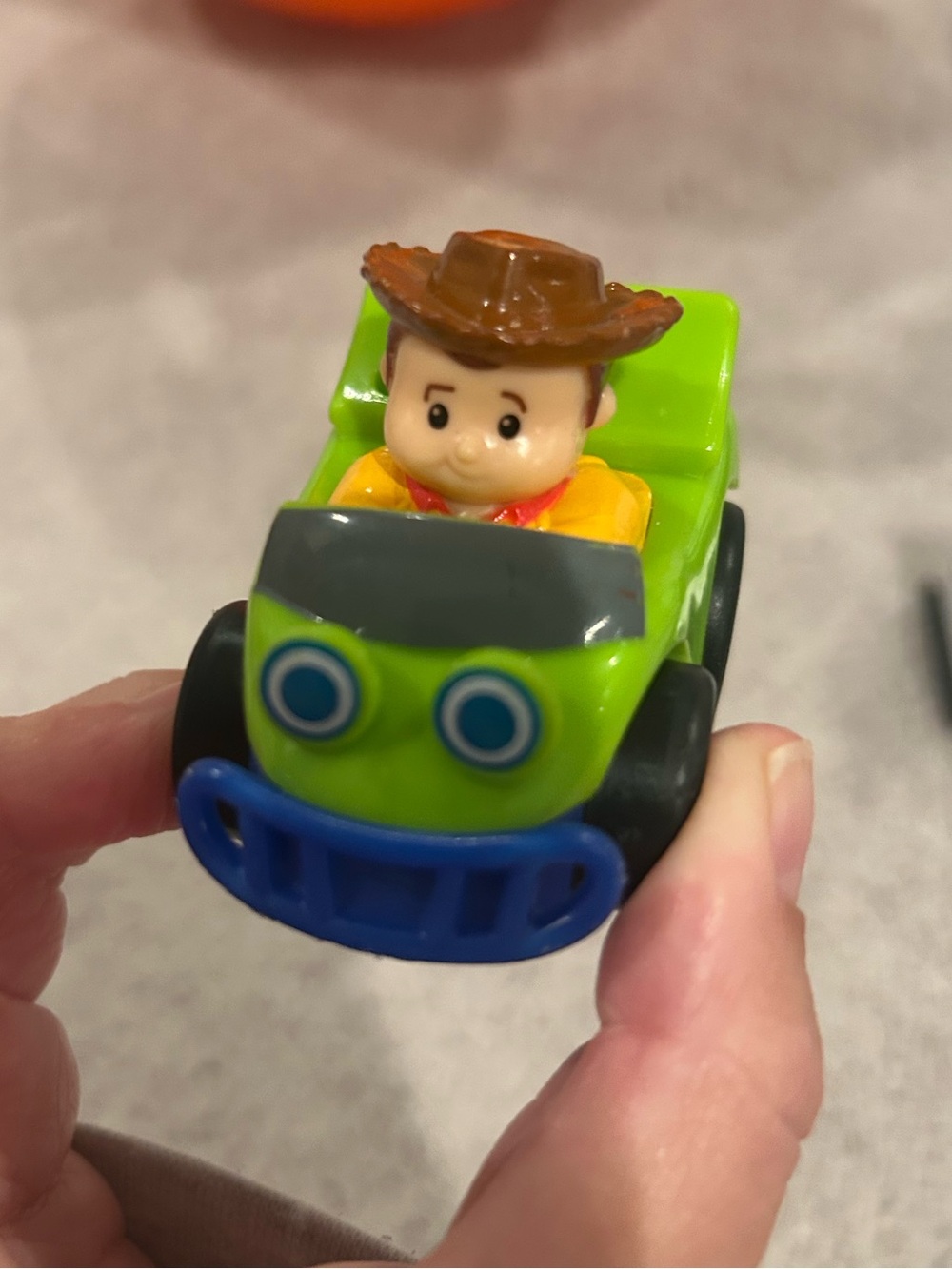 Fisher Price Little People HTF Disney Pixar Toy Story Woodie Wheelie